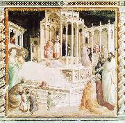 GADDI, Taddeo, Presentation of Mary in the Temple dsg